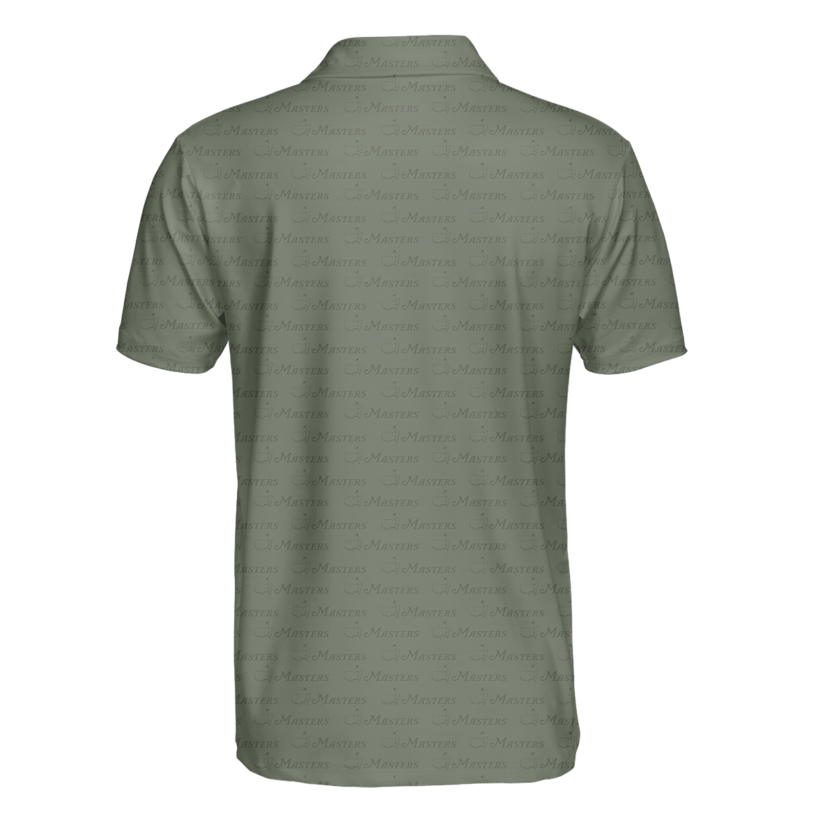 Personalized Masters Golf Pattern Polo Shirt for Men – Custom Name Golf Polo – Unique Casual Sport Shirt