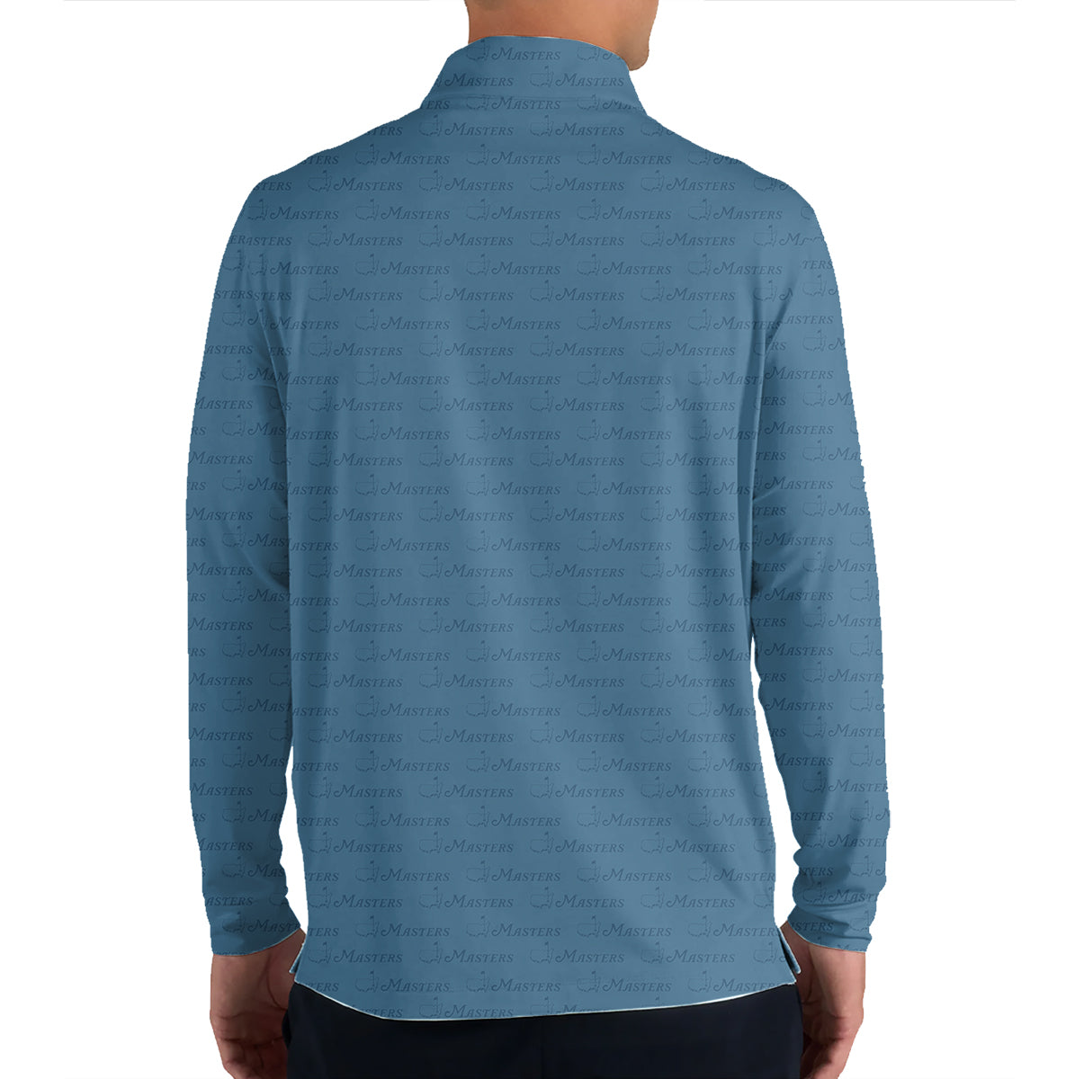 Personalized Masters Style Golf Polo Shirt for Men Classic Tournament Pattern Performance Golf Polo Lightweight Breathable Golf Apparel