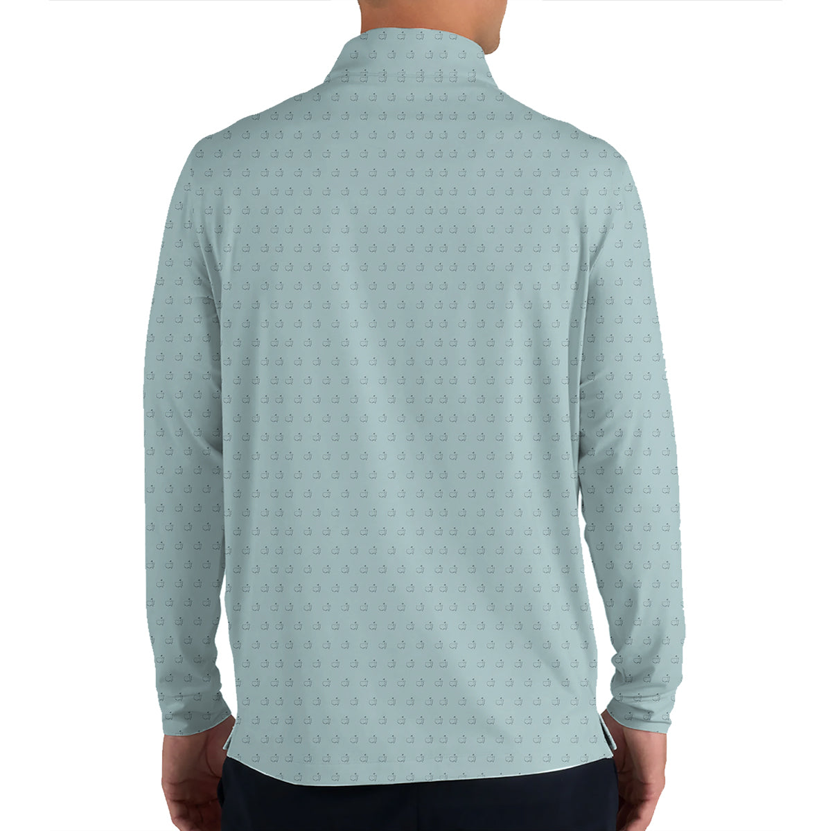 Personalized Golf Polo Shirt for Men – Custom Name Golf Ball Pattern Polo, Breathable Performance Golf Shirt, Unique Gift for Golfers