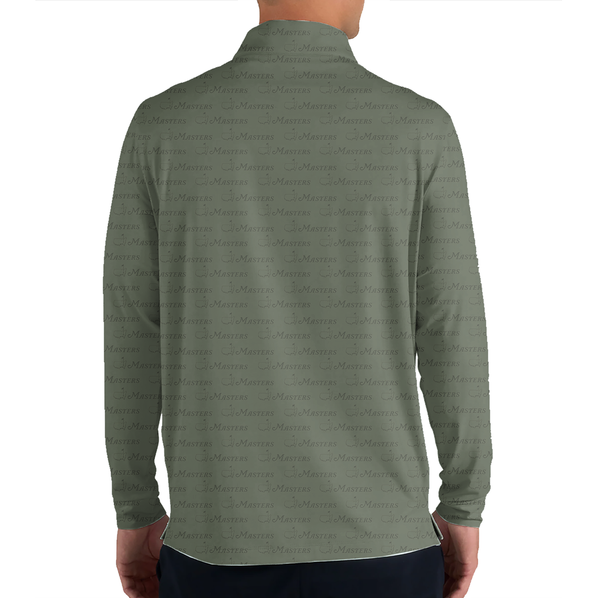 Personalized Masters Golf Pattern Polo Shirt for Men – Custom Name Golf Polo – Unique Casual Sport Shirt