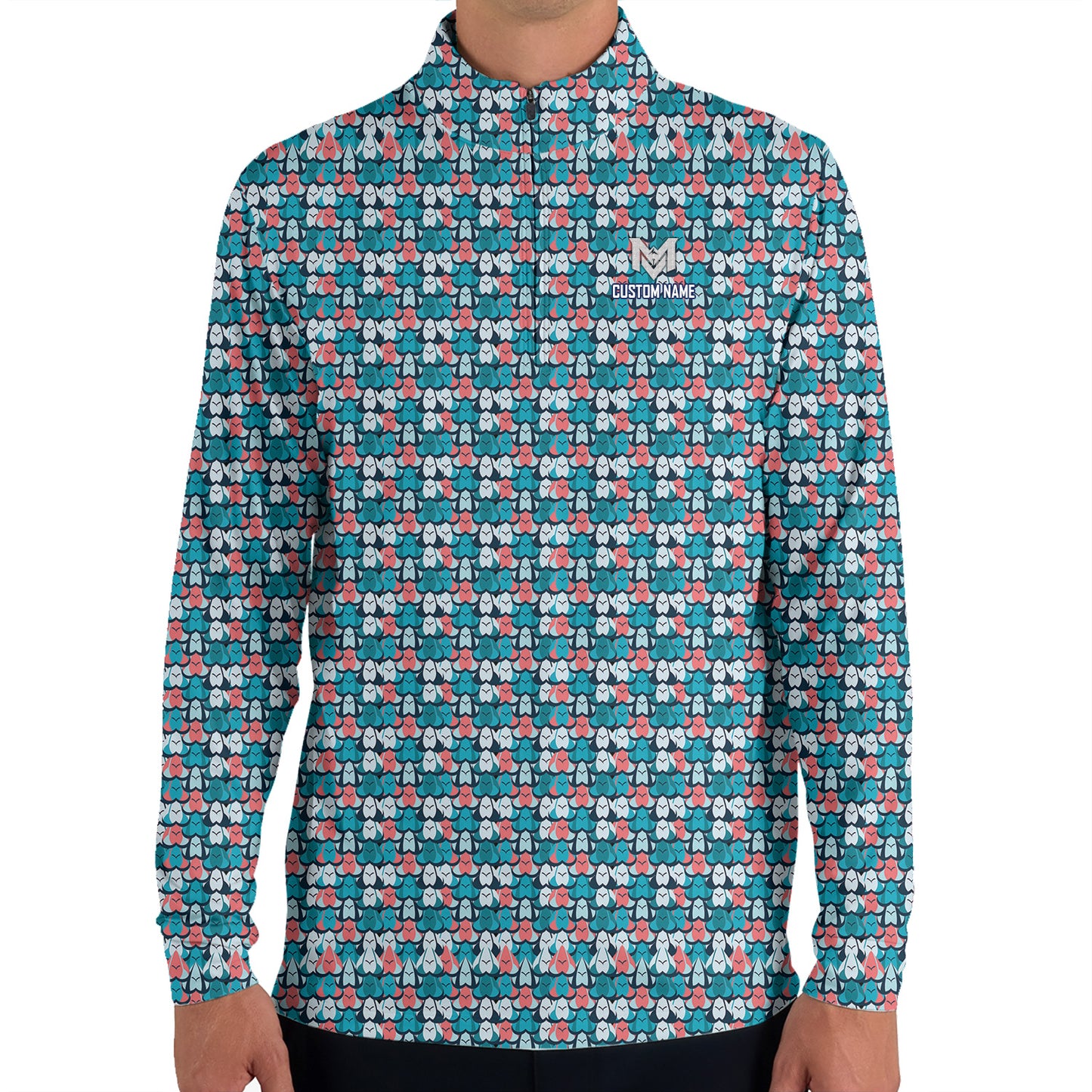 Personalized  Funny Golf Ball Pattern Polo Shirt for Men Colorful All Over Print Performance Golf Polo Lightweight Breathable Golf Apparel Golfer Gift