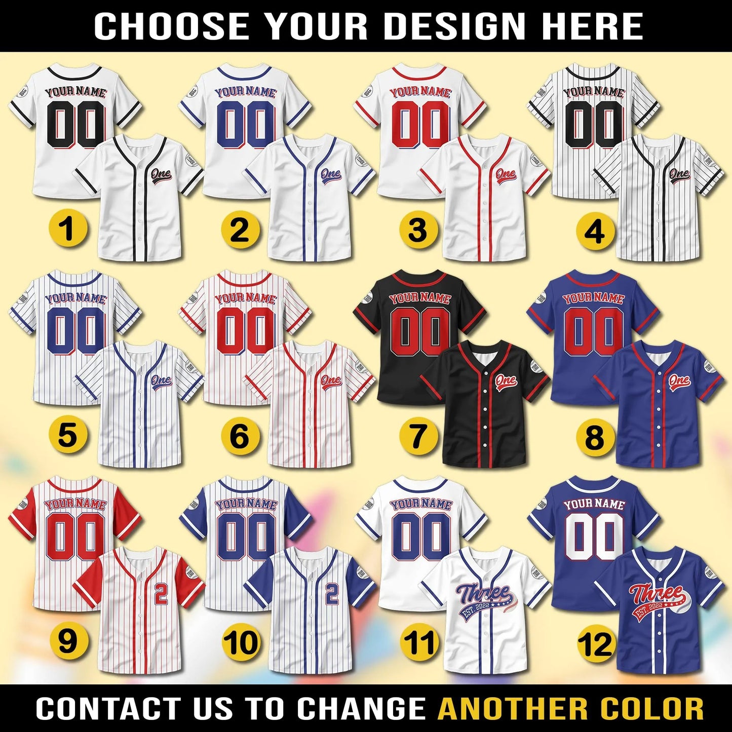 Personalized Birthday Boy Baseball Jersey for Youth Kids, Custom Baby Boy Baseball Jersey, Kids Birthday Gift, Baseball First Birthday