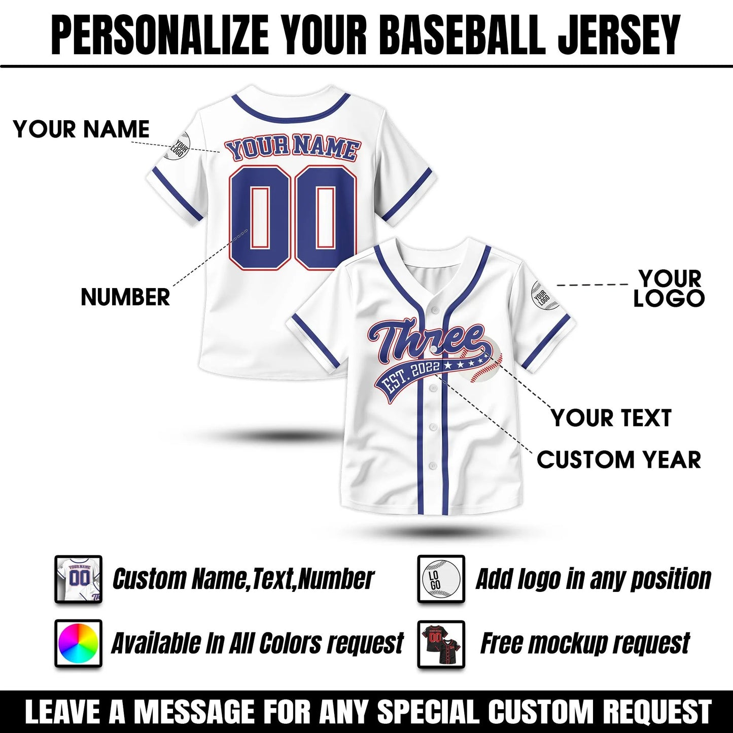 Personalized Birthday Boy Baseball Jersey for Youth Kids, Custom Birthday Outfit Baseball Jersey, Rookie of the Year Sports Birthday T Shirt