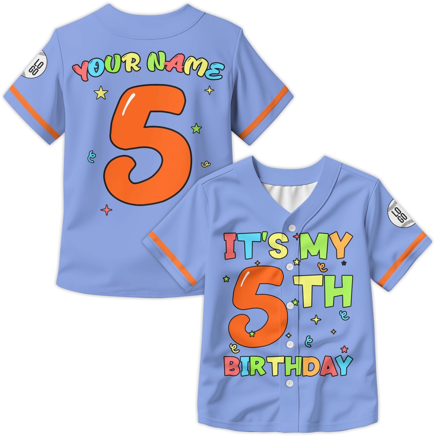 Personalized Age and Name Shirt Baseball Jersey for Youth Kids, Custom Birthday Boy Gift Baseball Jersey, Baseball Number Tee Jersey Gift