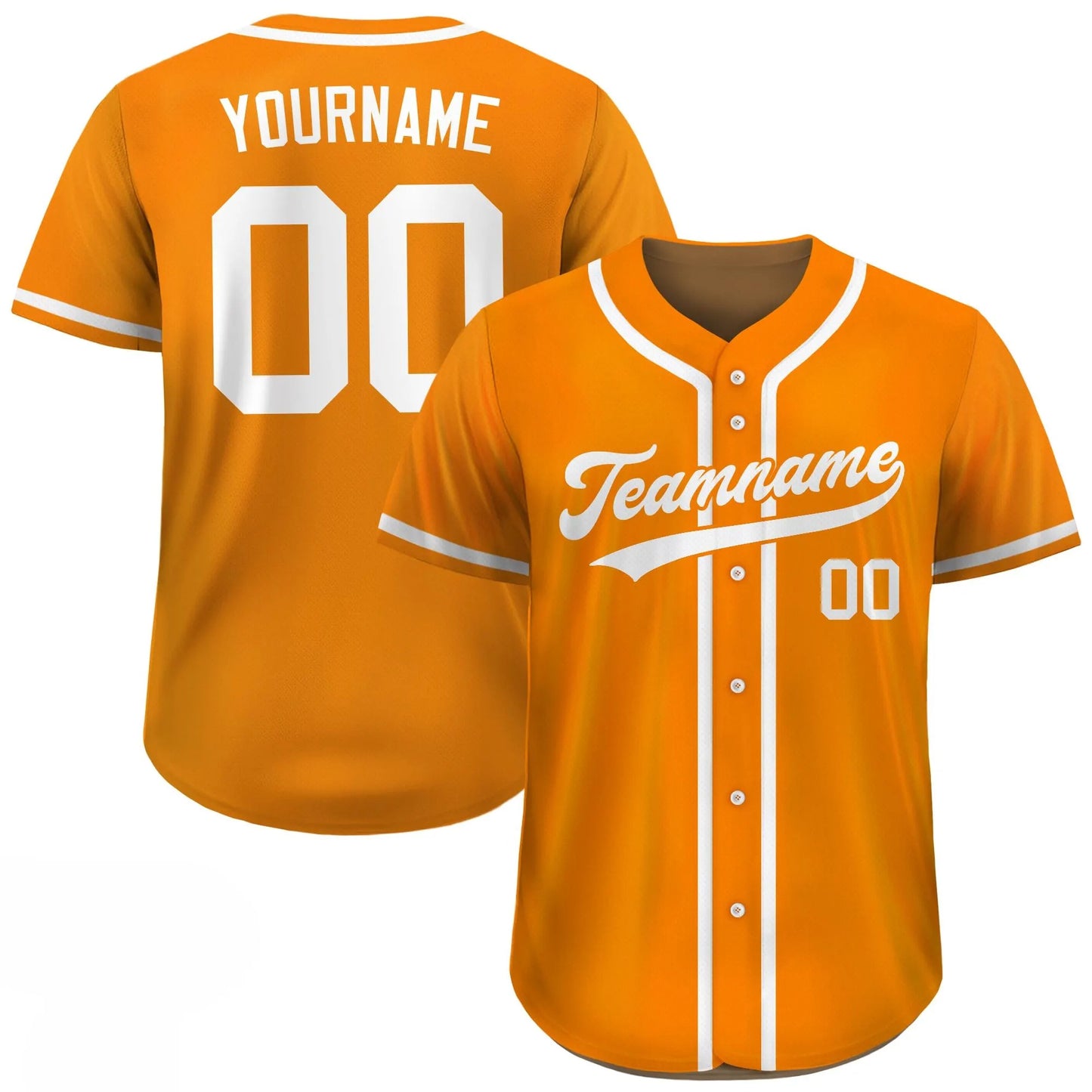 Custom Team Name Number Baseball Jersey for Men Women Youth, Personalized Jersey Orange White Black for Baseball Fan, Custom Jersey Request