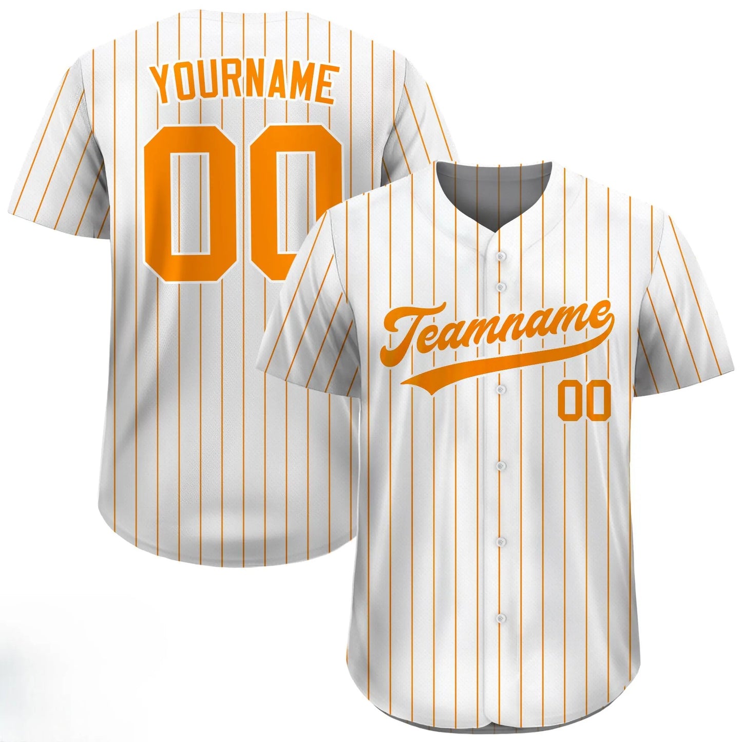 Custom Team Name Number Baseball Jersey for Men Women Youth, Personalized Jersey Orange White Black for Baseball Fan, Custom Jersey Request