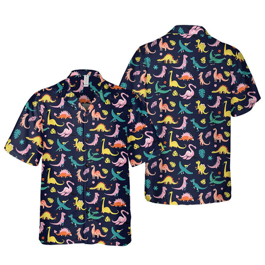 Dinosaur Hawaiian Shirt, Funny Dino Gift