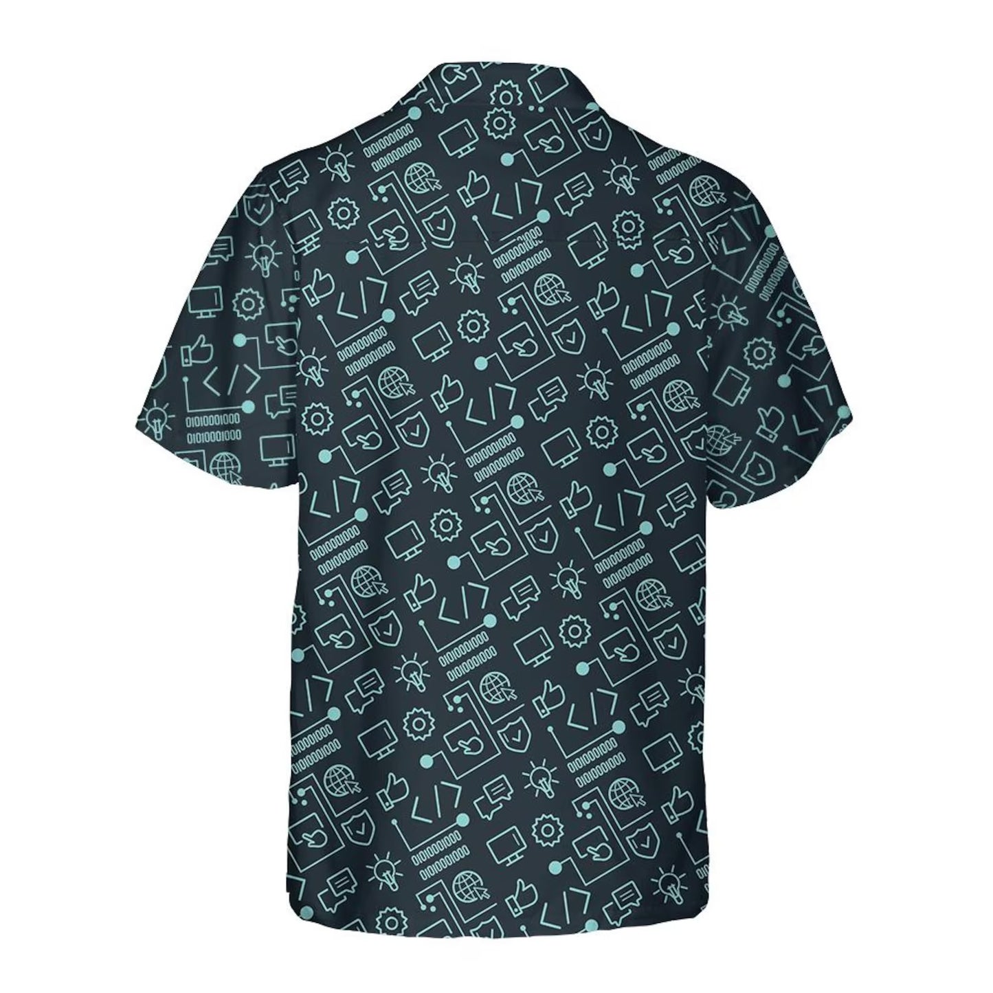 Binary Code Hawaiian Shirt, Programmer Gift for Developers & Coders